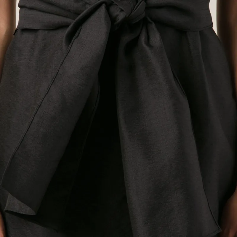 THE ROW Short-Sleeved Dresses Women's Black-4