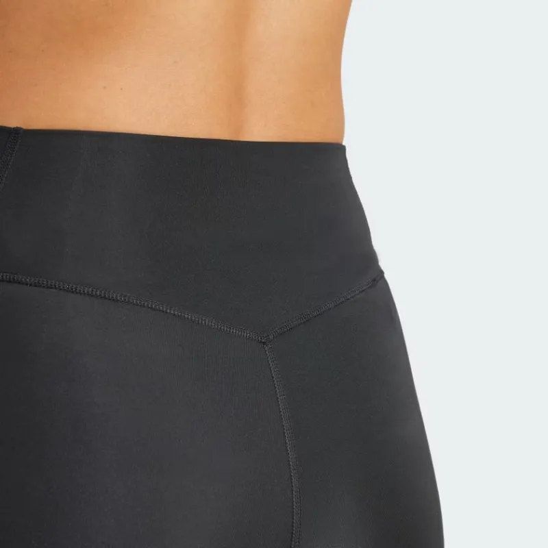 Adidas Free Shipping With AdiClub Optime 4-Inch Raw-Cut-Hem Leggings-5