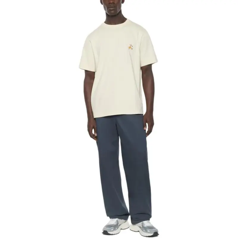 Maison Kitsune Speedy Fox Patch Comfort T Shirt-4