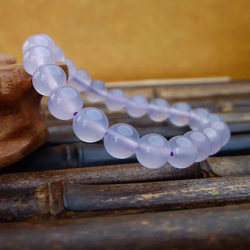 Grace Chalcedony Jade Bracelets Unisex-4