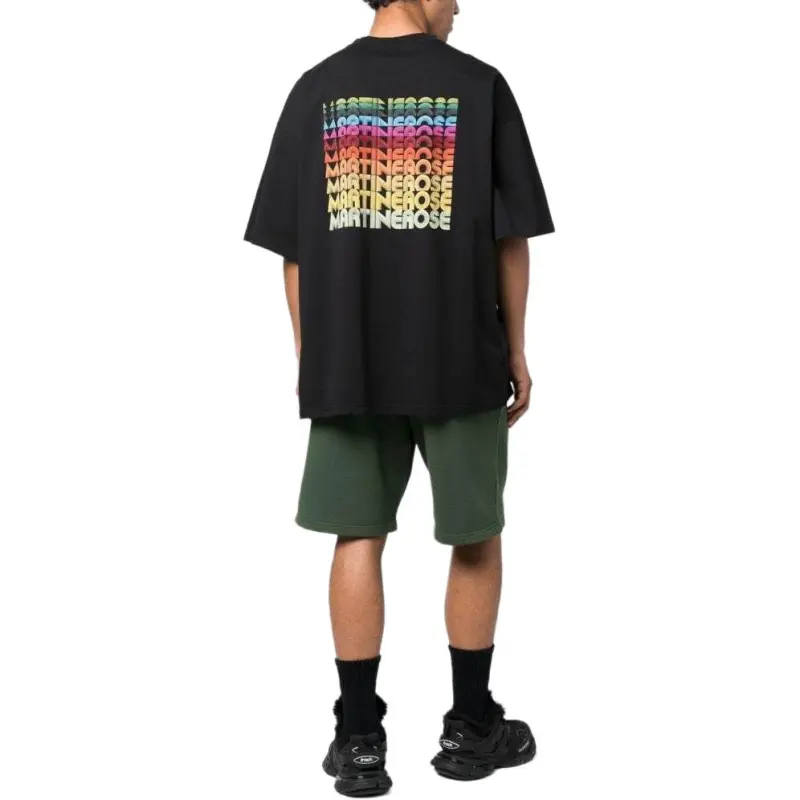 Martine Rose Logo Printed Oversized T Shirt-2