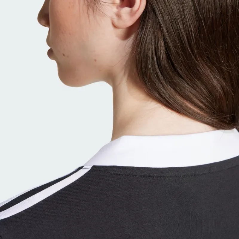 Adidas Originals Classics 3 Stripes Sweatshirt Women's Black-4