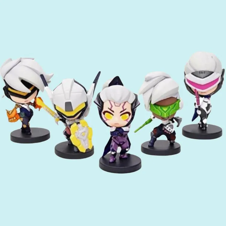 LEAGUE OF LEGENDS League Of Legends Character Lol League Of Legends Source Plan II Full Set Chibi Figures-4