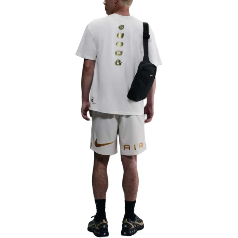 Nike Clothing T Shirts Men Gray White-2