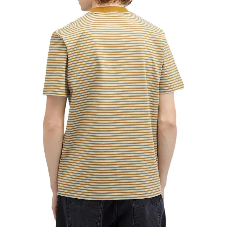 FRED PERRY Strip Cotton T shirt-4