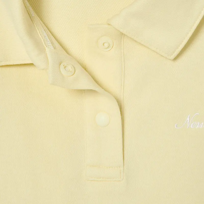 New Balance Polo Shirt Women's Light Yellow-2
