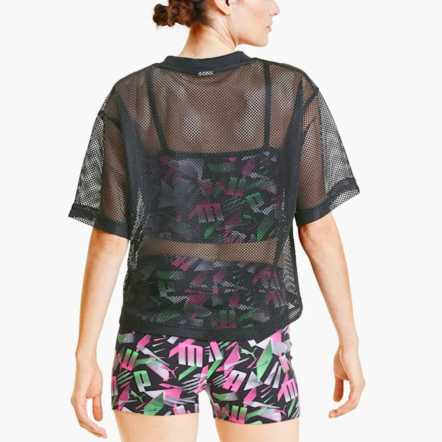 PUMA Crop Tops Women's Black-4