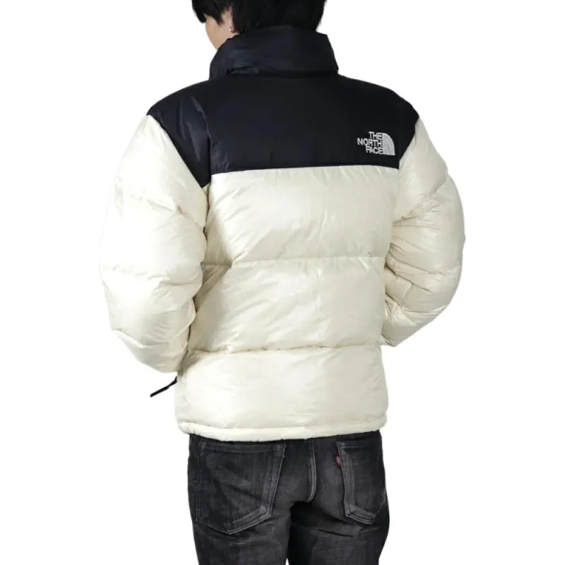 THE NORTH FACE M'S 1996 Retro Nuptse Jacket Cream Unisex Korea Version-3