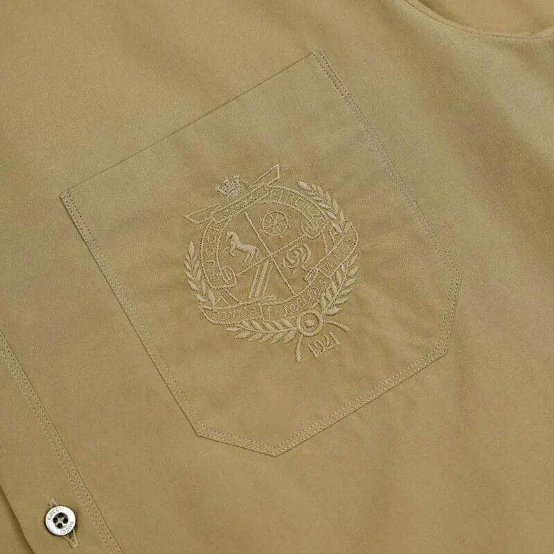 GUCCI Shirts Men Brown-2
