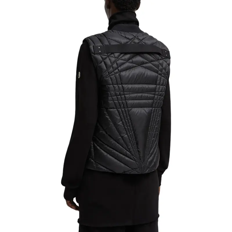 Moncler X Rick Owens Woven Megapenta Flight Vest-3