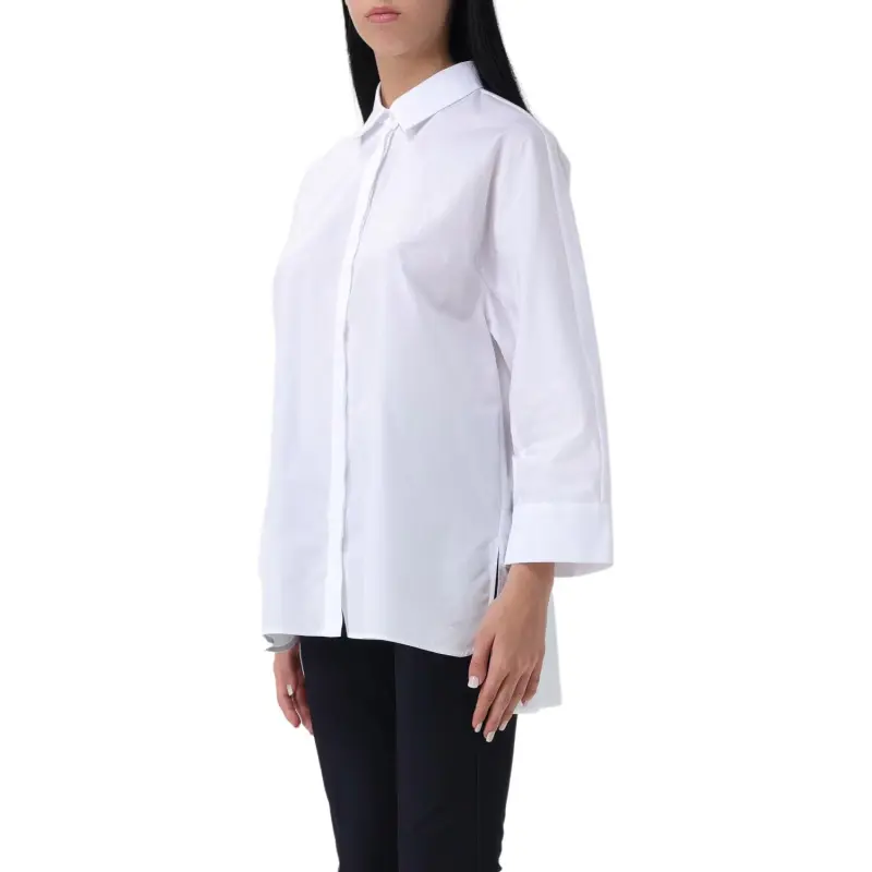 'S MAX MARA Buttoned Long Sleeved Shirt-4