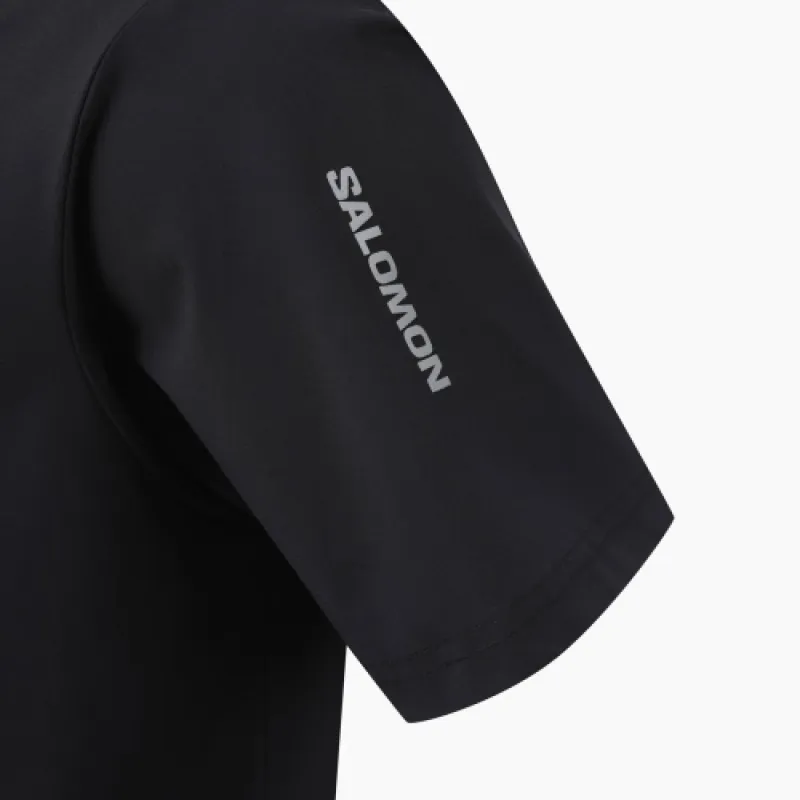 SALOMON Polo Shirts Men Black-2