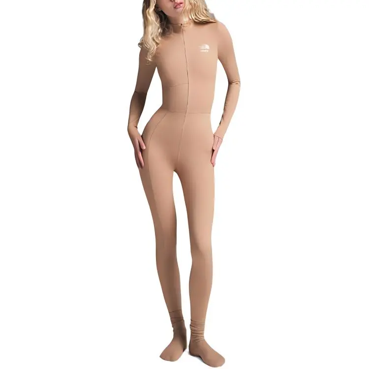 Skims X Tnf Refina Bodysuit Ochre-1