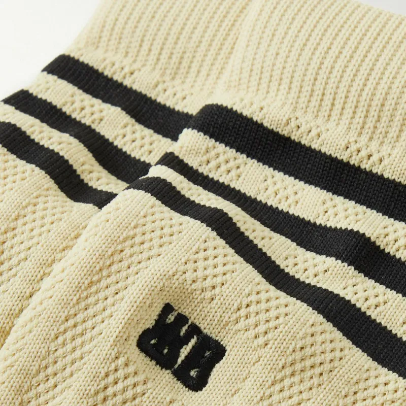 Adidas Mid Calf Socks Men's Beige-1