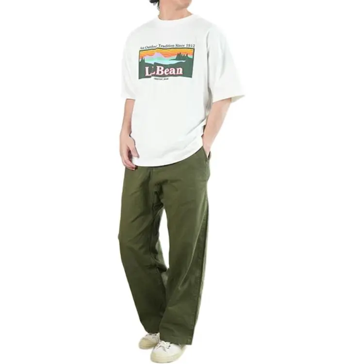 L.L.Bean T-Shirts Men Ecru-4