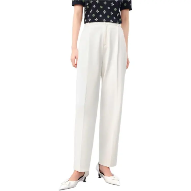 JZ. ANNAKRO Casual Pants Women's Ecru-3