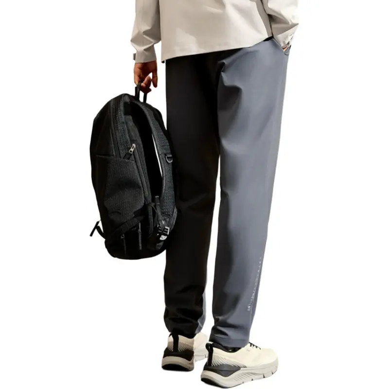 Anta Variety Training Collection Casual Pants Men's Wax Gray-3