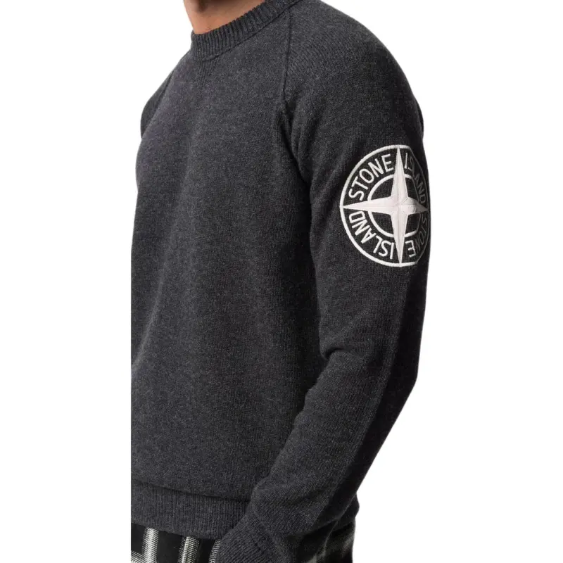 STONE ISLAND FW21 Sweater Men's Black-4