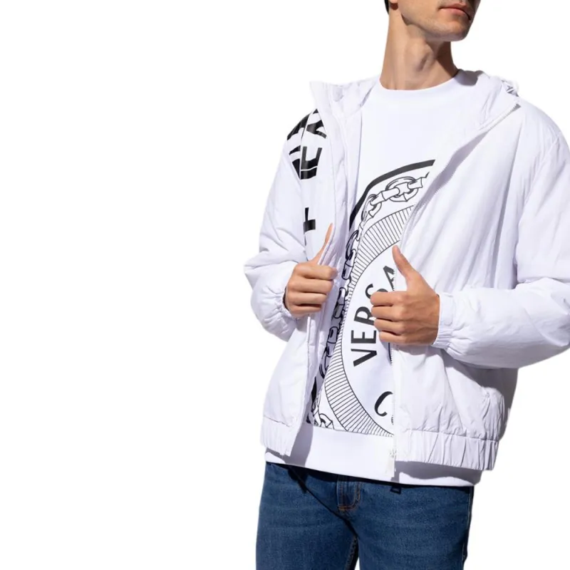 VERSACE JEANS COUTURE Jacket Men's White-5