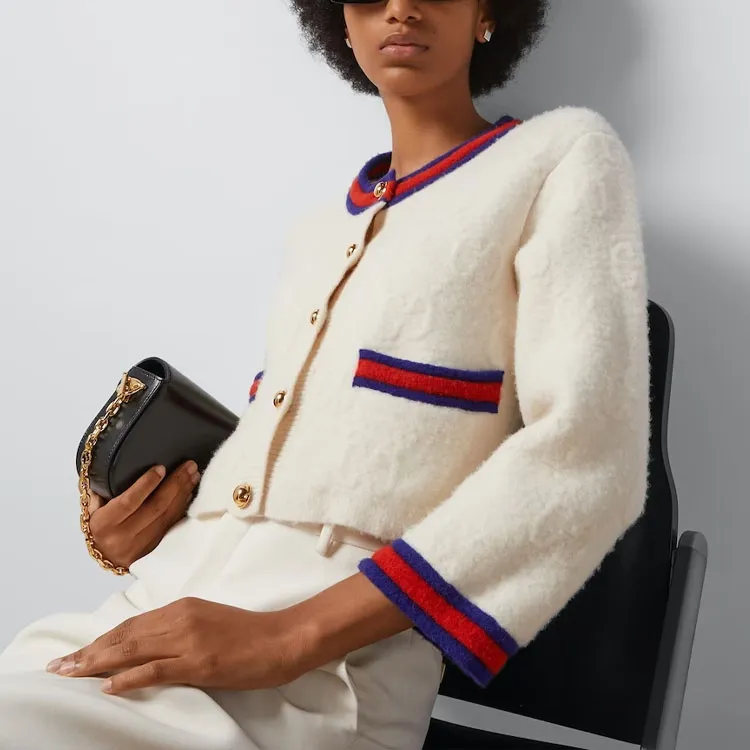 GUCCI Jackets & Coats Women's White-2