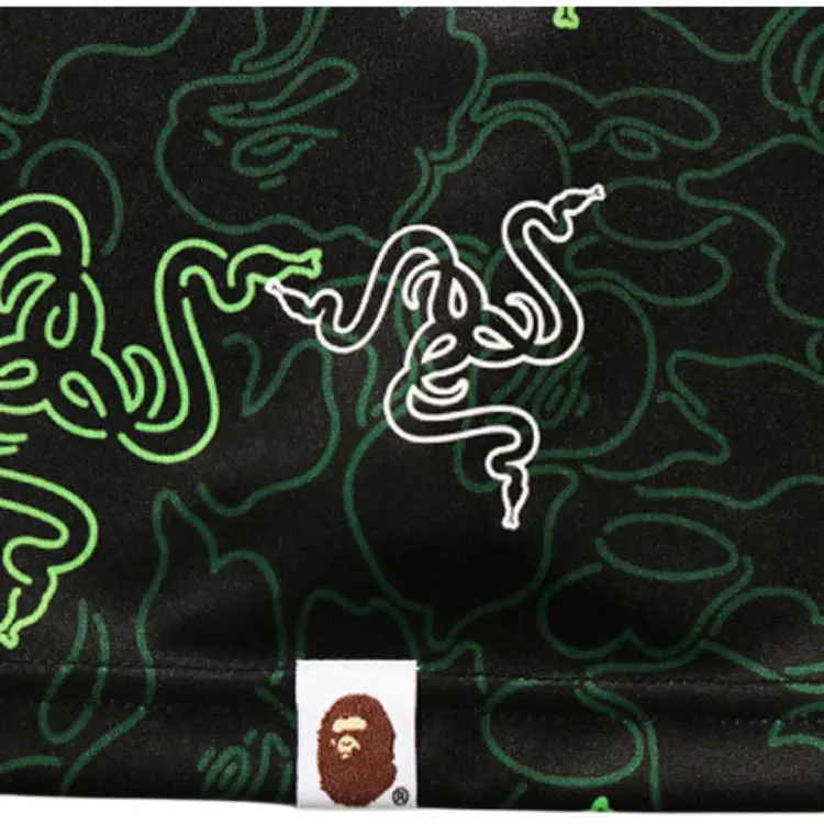 A BATHING APE X Razer A BATHING APE Neon Camo Team Tee-2