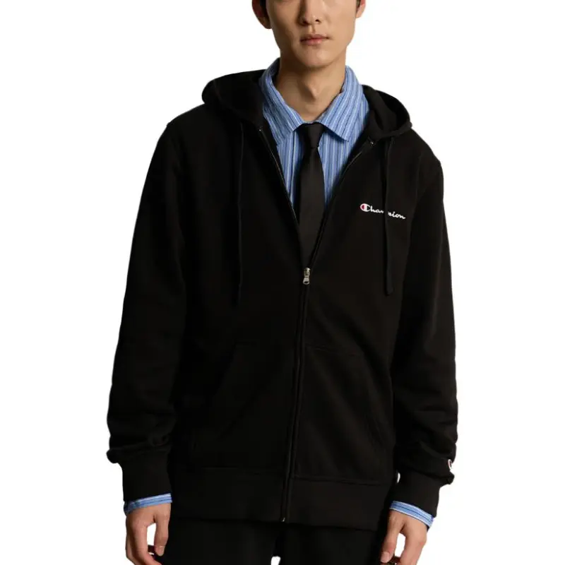 Champion Sweatshirt Unisex Black-2