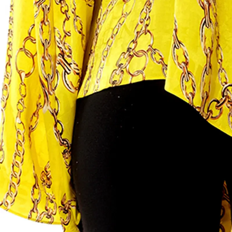 Balenciaga Chain Print Blouse-5