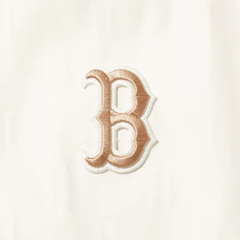 MLB Basic Boston Red Sox Jacket Unisex Dark Cream-3