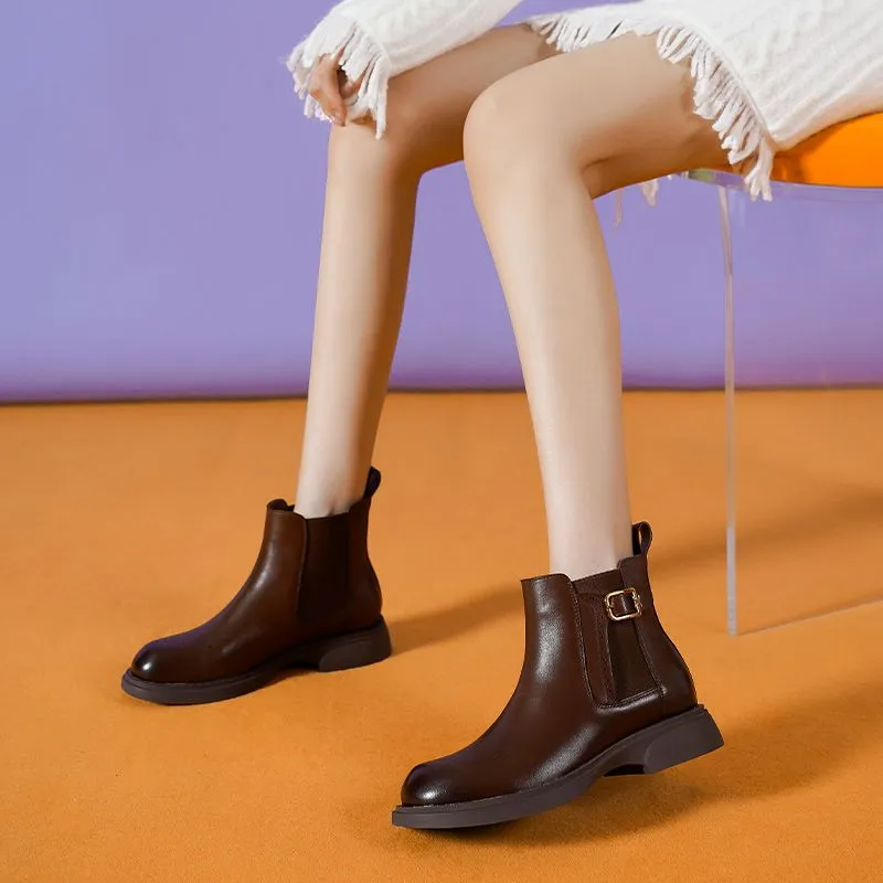 ELLE Chelsea Boots 2.8cm Women's-13