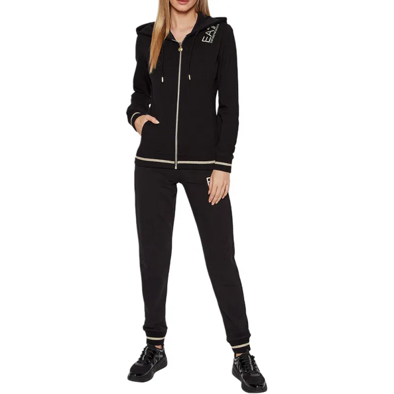 EMPORIO ARMANI EA7 SS22 Casual Suit Women's Black-3