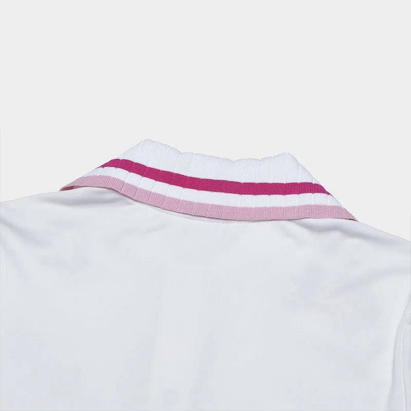 FILA Golf Series Polo Shirt Women's Jade White-4