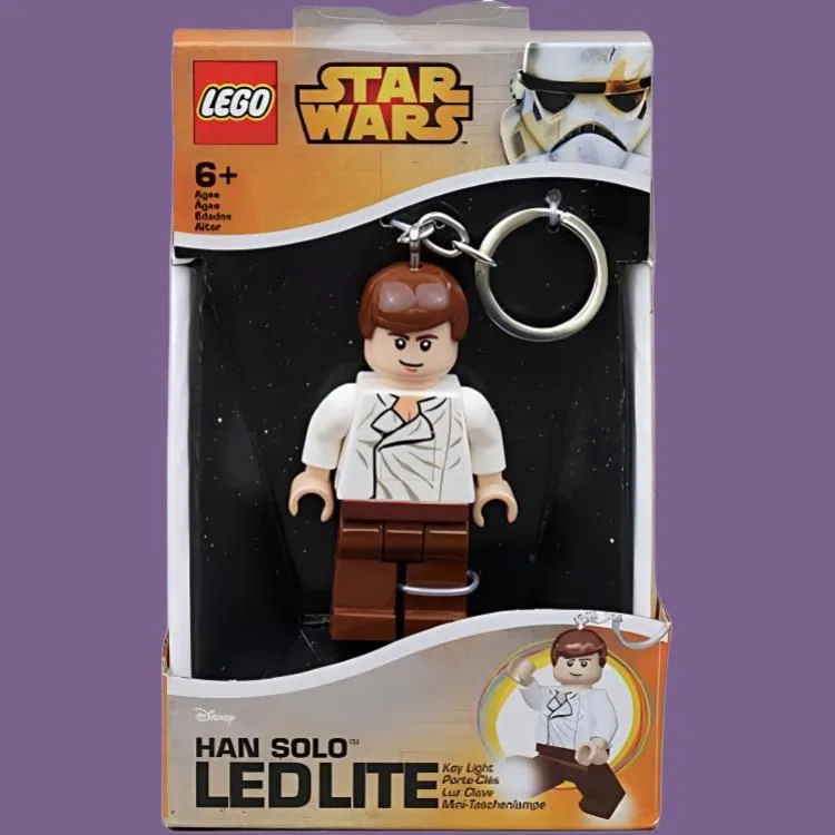 LEGO Star Wars Han Solo LED Light Keychain Building Blocks 0 300pcs LE KE82-4