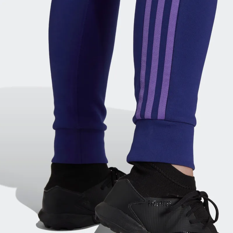 Adidas Knitted Sweatpants Women's Blue-5
