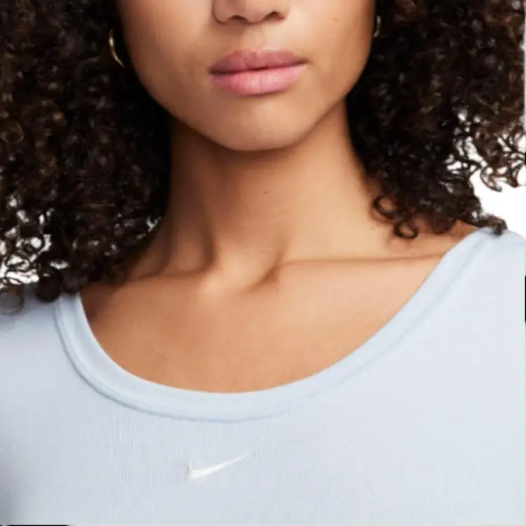 Nike Sportswear Chill Knit Women's Tight Scoop-Back Long-Sleeve Mini-Rib Top-4