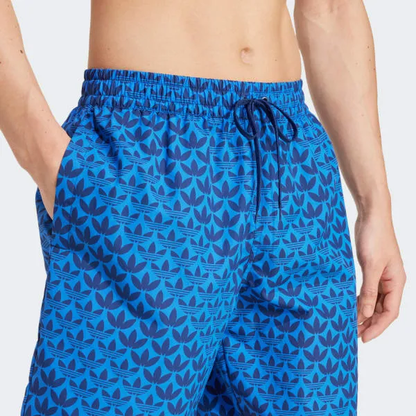 Adidas Originals Monogram Swim Shorts-4