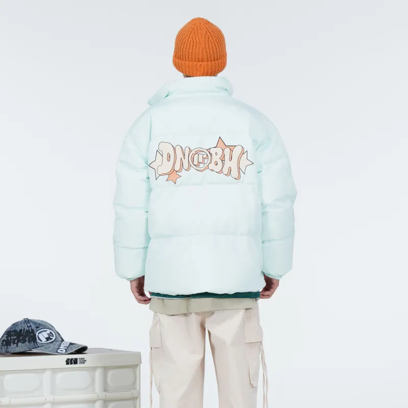 DNBH Puffer Jacket Mid Length Coat Unisex Multiple Colors-14