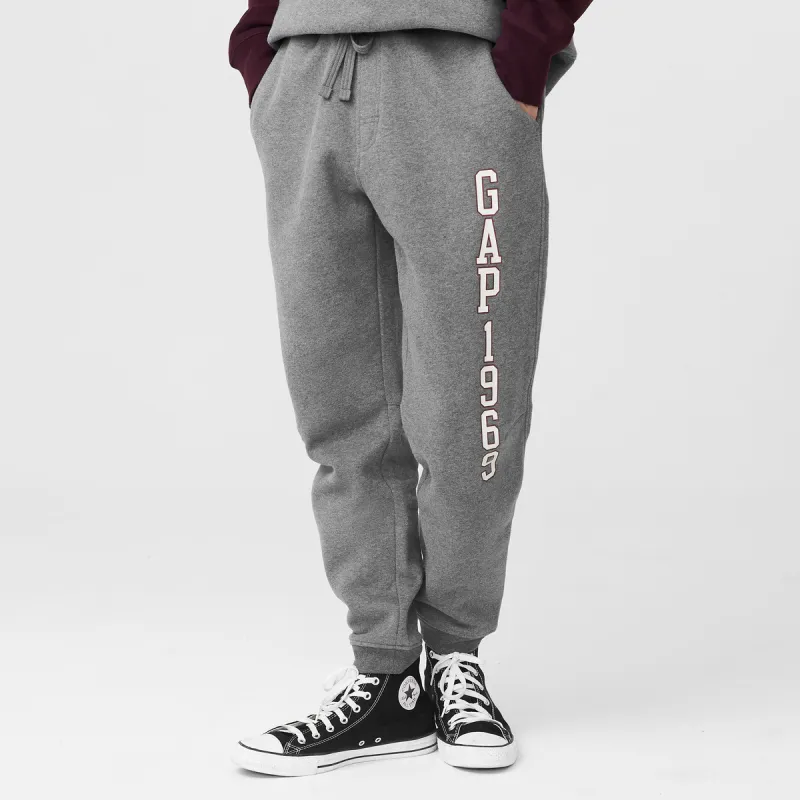 GAP Knitted Sports Pants Men's Gray-2