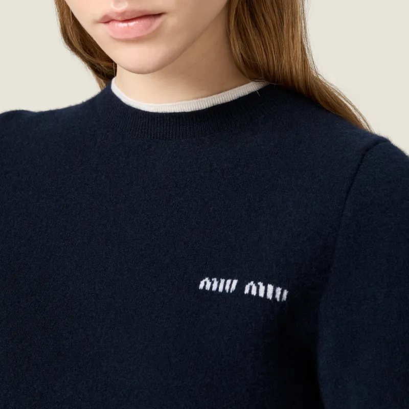 MIU MIU Crew neck T shirt-4
