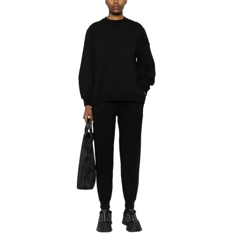 Moncler Logo Embossed Crewneck Sweatshirt-4