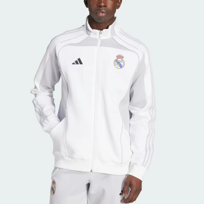 Adidas TrackReal Madrid UBP Jacket Men's White/Light Gray-1