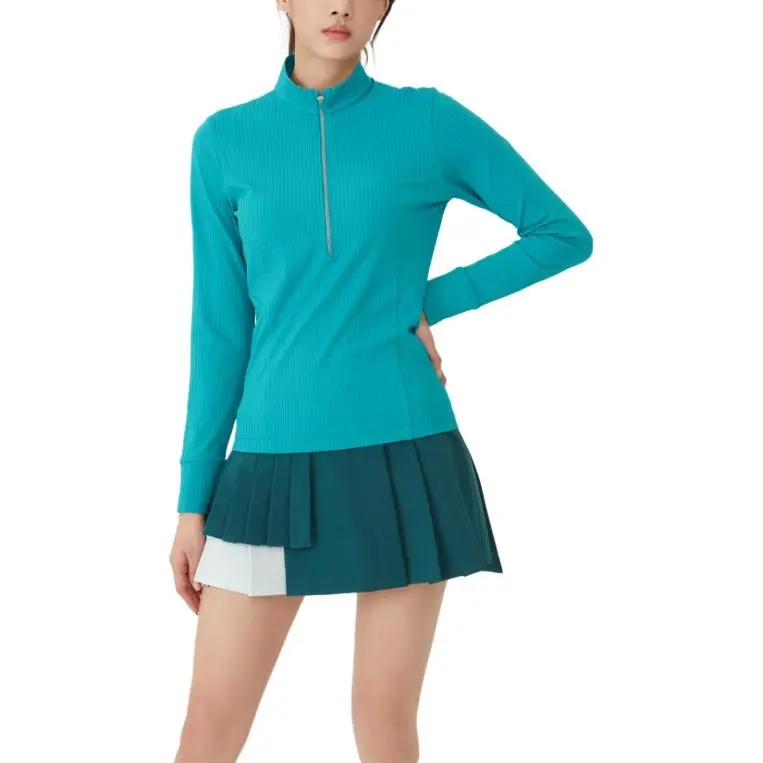 DESCENTE T Shirts Women's Blue-1