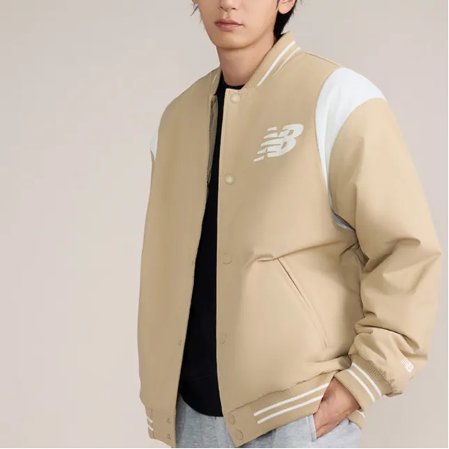 New Balance Puffer Jacket Men Khaki-1