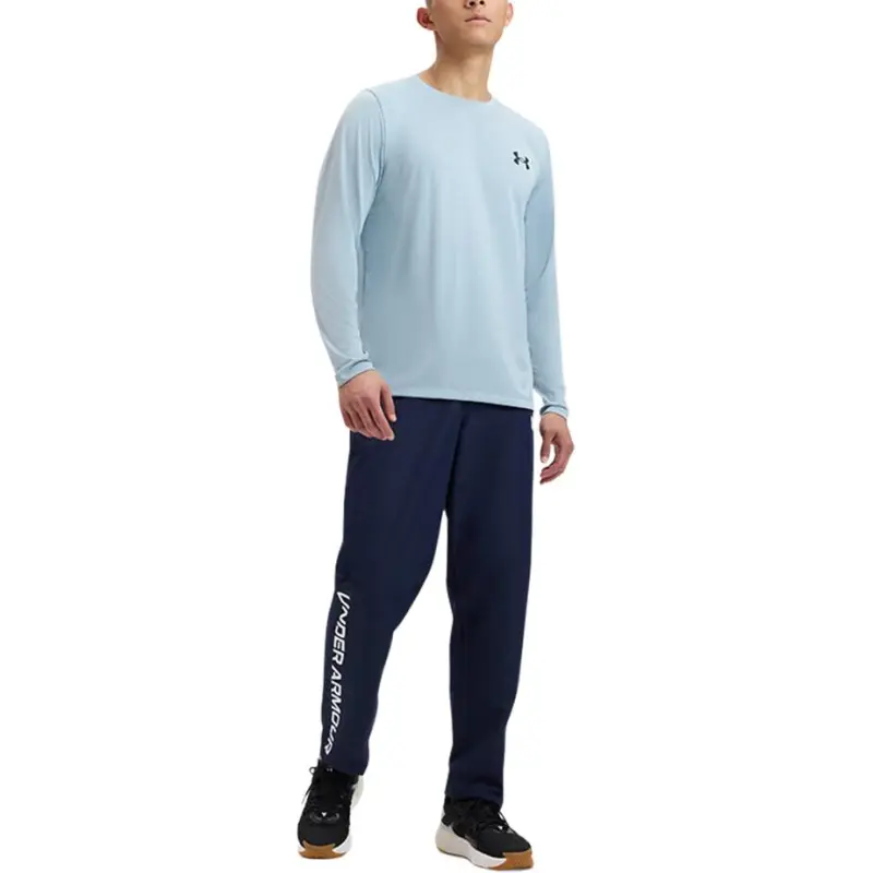 Under Armour SS25 EF Perf Graphic Sports Pants Men's Navy Blue 410-2