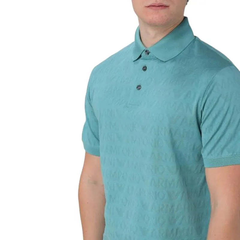 EMPORIO ARMANI Polo Shirt Men's Blue-2