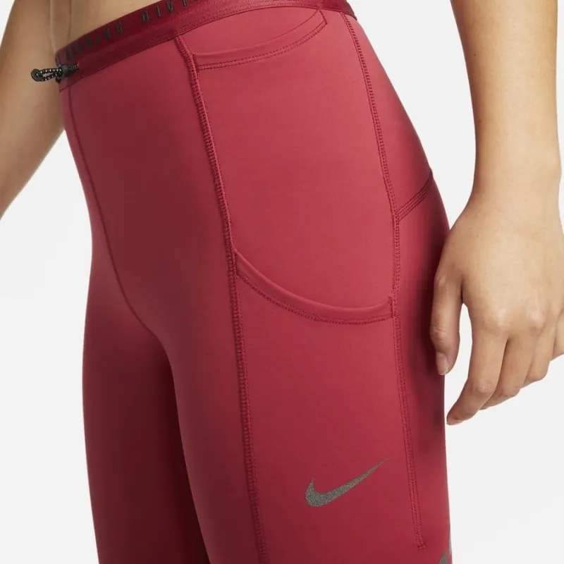 Nike Sports Pants Women's Garnet Red-5