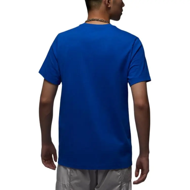 Jordan Air Jordan Jumpman X Nike T Shirts Men Game Royal Blue-2