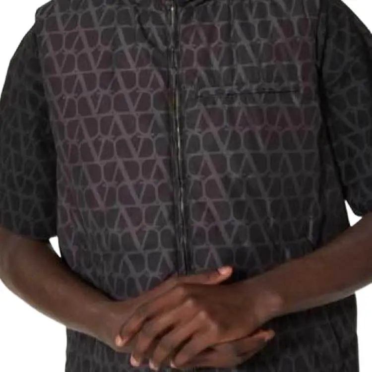 Valentino High Neck Zip Up Gilet-1