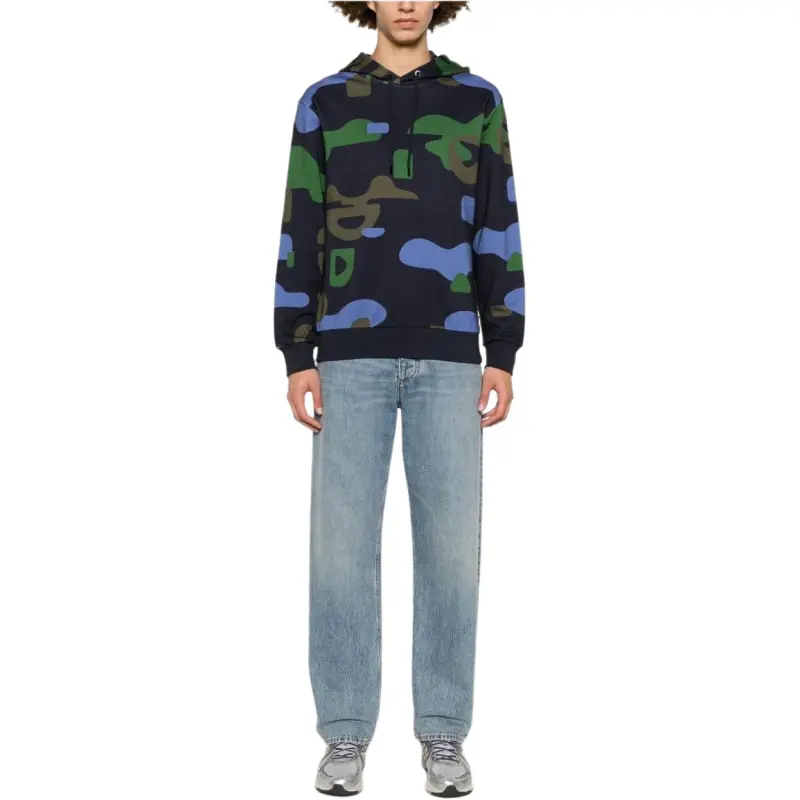 HUGO BOSS Graphic print Cotton Hoodie-1