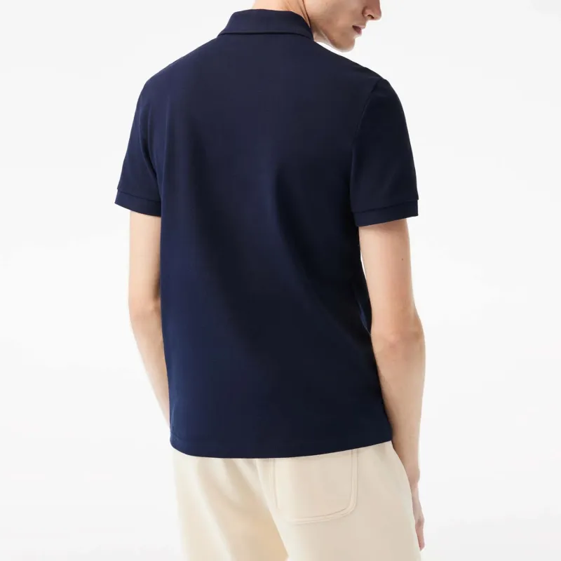 LACOSTE Polo Shirt Men's Marine Blue-2