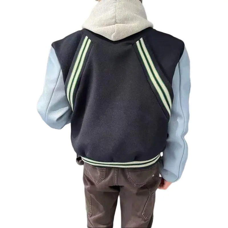 TESTUNG Jacket Unisex Navy Blue-6